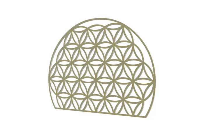 Akustik Wandabsorber Flower of Life Pure-RAW™